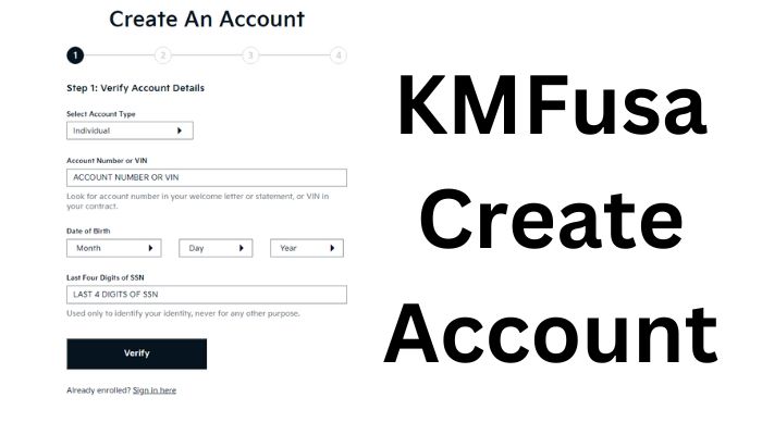 KMFusa Create Account